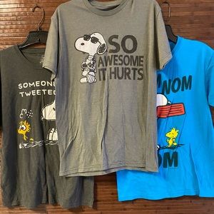 3 Snoopy Tshirts!